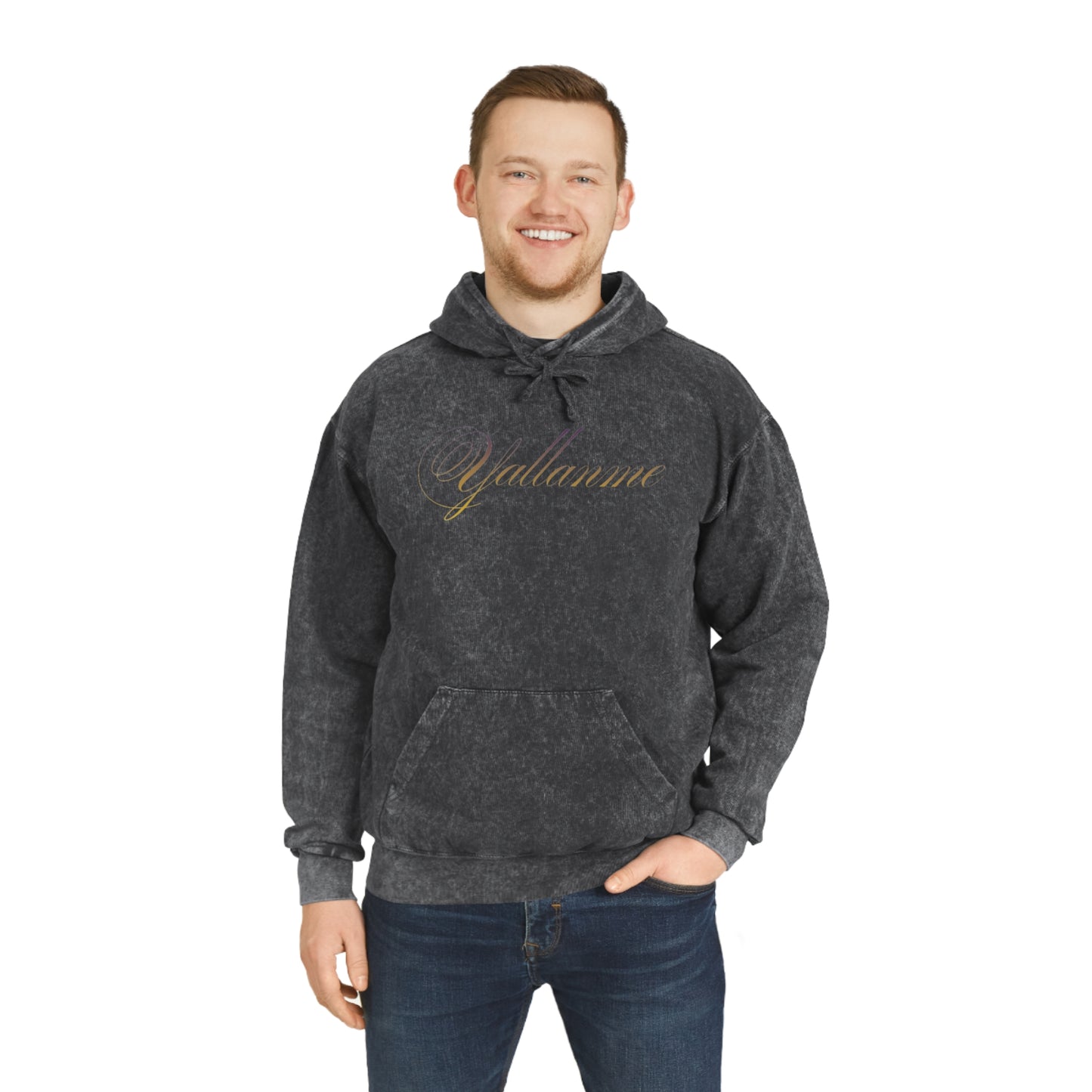 Yallanme Collection Namesake Unisex Mineral Wash Hoodie