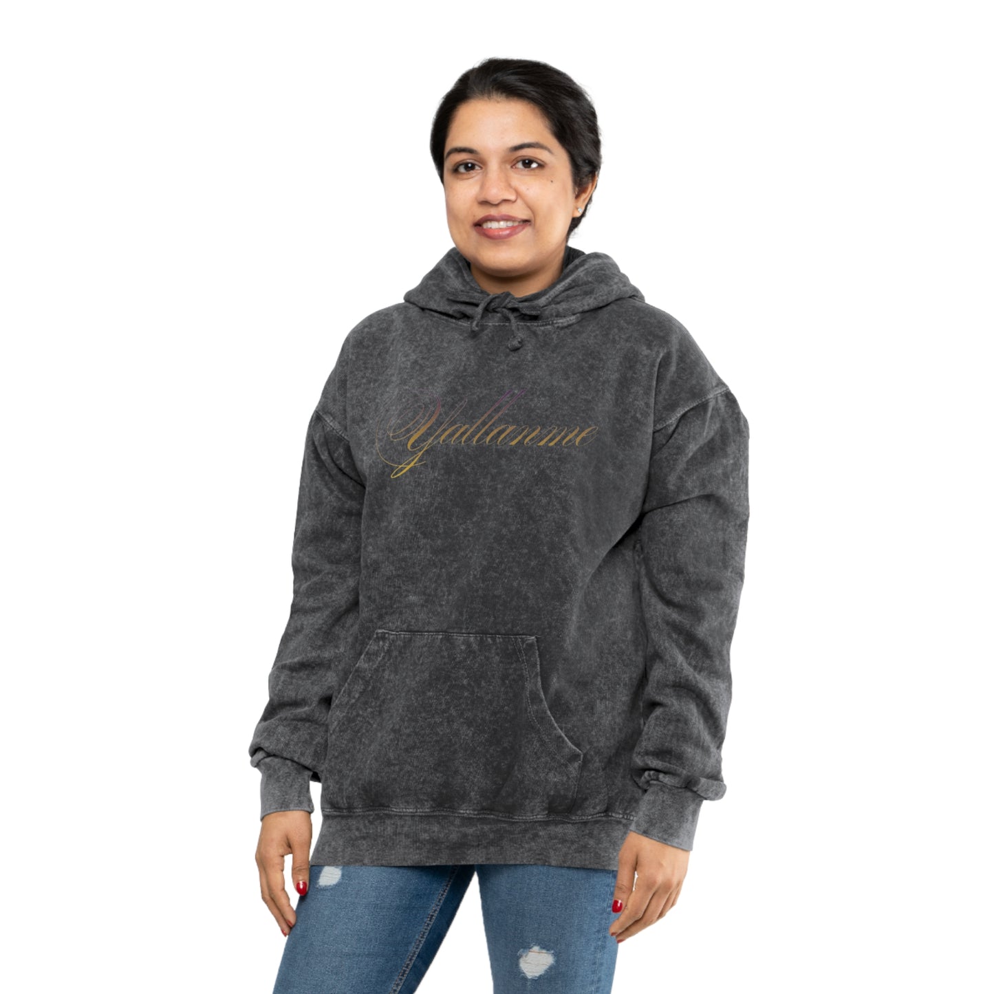 Yallanme Collection Namesake Unisex Mineral Wash Hoodie