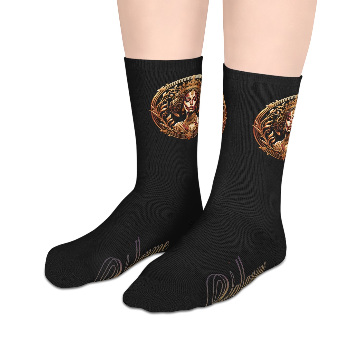 Yallanme Collection Mid-length Socks