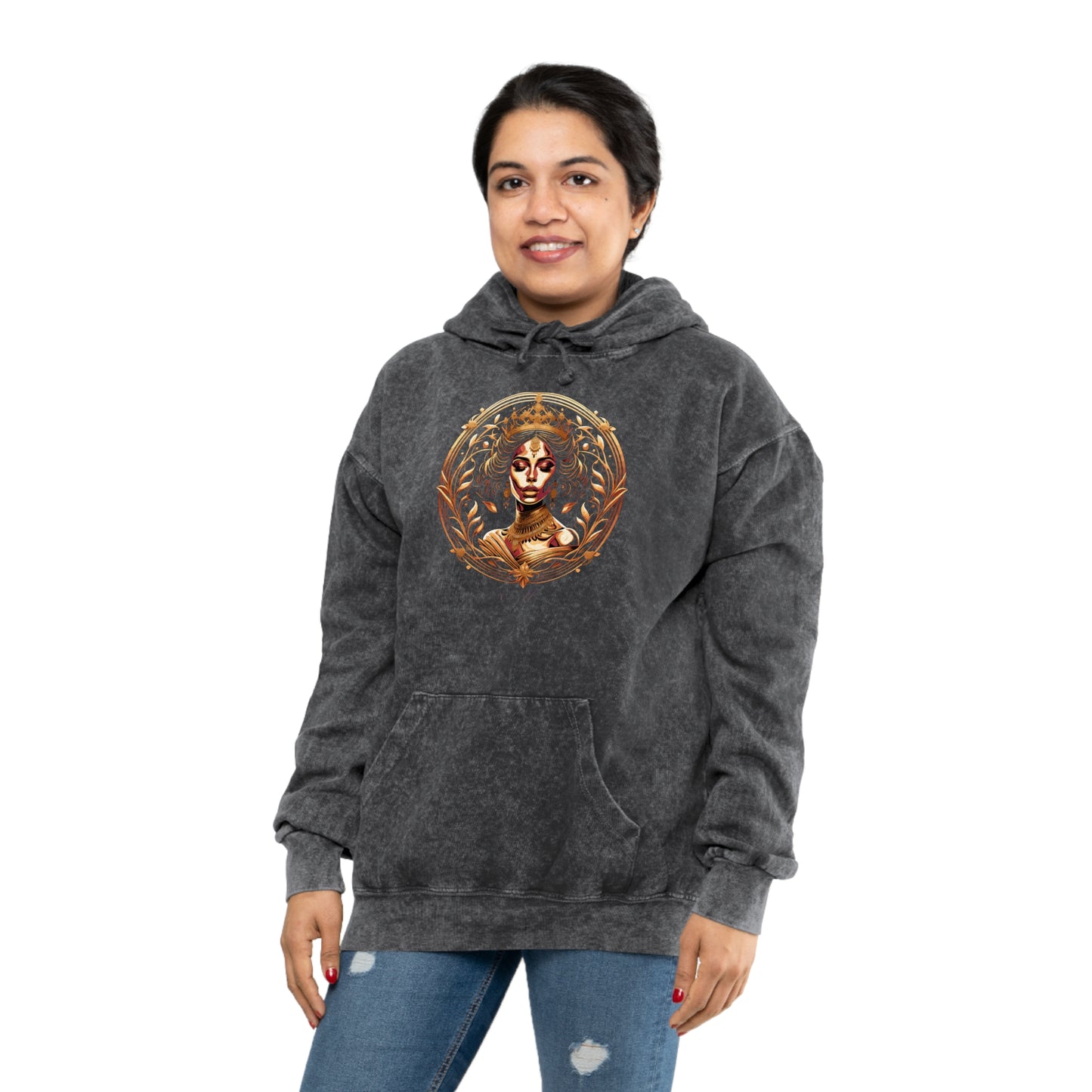 Yallanme Collection Unisex Mineral Wash Hoodie