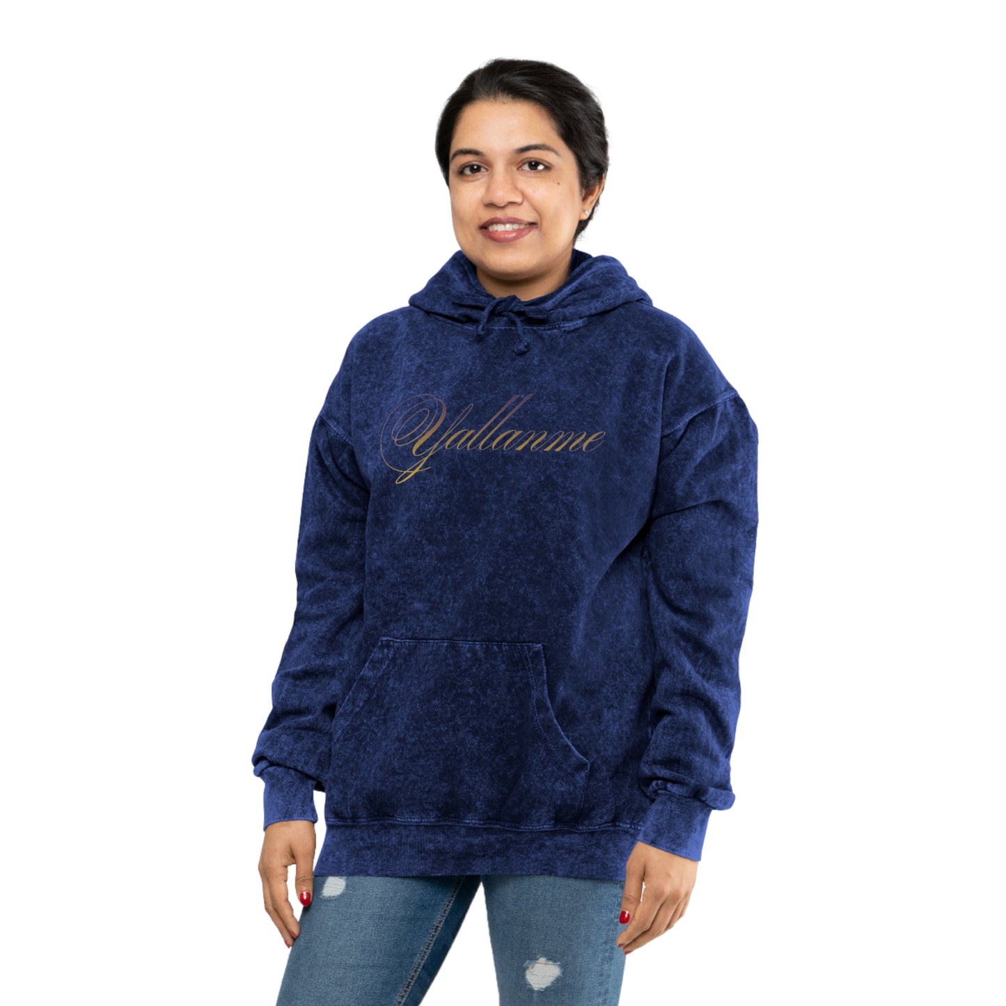 Yallanme Collection Namesake Unisex Mineral Wash Hoodie